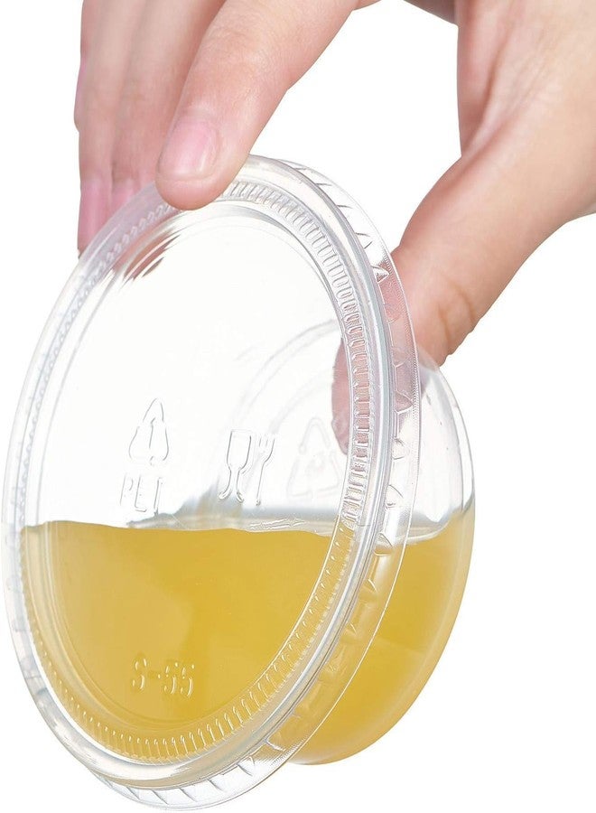 V4L Plastic Transparent Takeout Food Containers Food Storage Containers With Lids Freezer Safe | Meal Prep | Microwavable Dishwasher | Leakproof | BPA Free (100ml Pack of 50) - Image 2