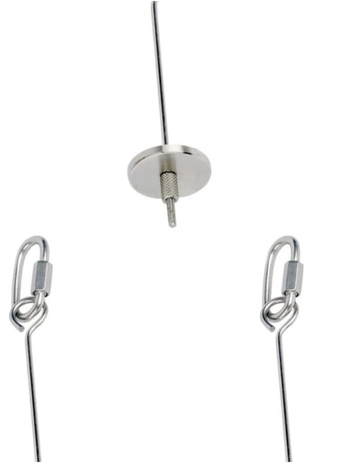 Generic - 3 Pcs Bird Feeder Bird Hanging Vegetable Outdoor Toy Bird Fruit Feeder Vegetable Holder for Bird Parakeet Food Stick Outside Toys Bird Cage Stainless Steel Small Animals Parrot - Image 1