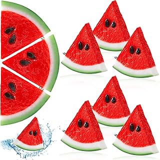 Yaomiao Yaomiao Fake Watermelon Simulation Watermelon Slices Artificial Watermelon Slice Realistic Lifelike Watermelon Slices  - Image 1