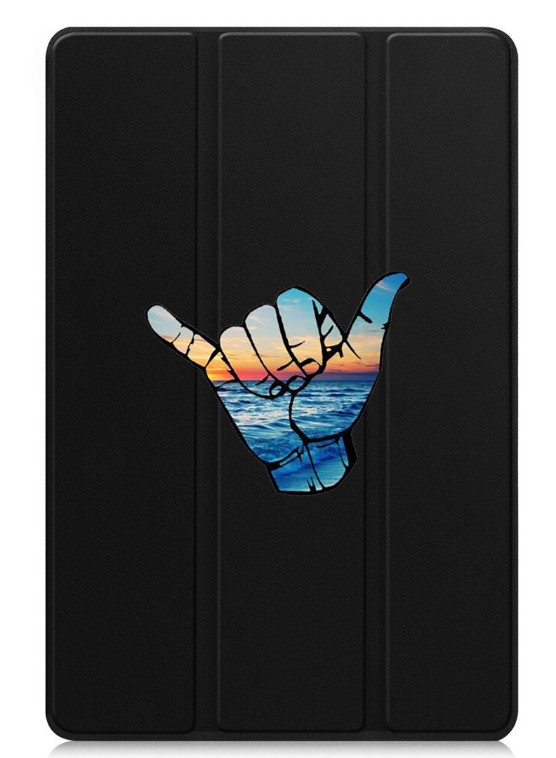 Theodor Protective Flip Case For Apple iPad Pro 11 (2024) With Trifold Stand Auto Wake Sleep Shockproof Cover Hand - Image 1