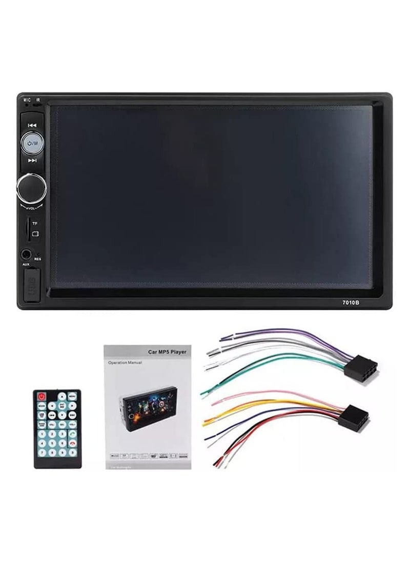 Car MP5 Player 7 Inch Car Stereo Radio HD MP5 Player Screen Bluetooth Radio 2din FM Wireless Remote Control
