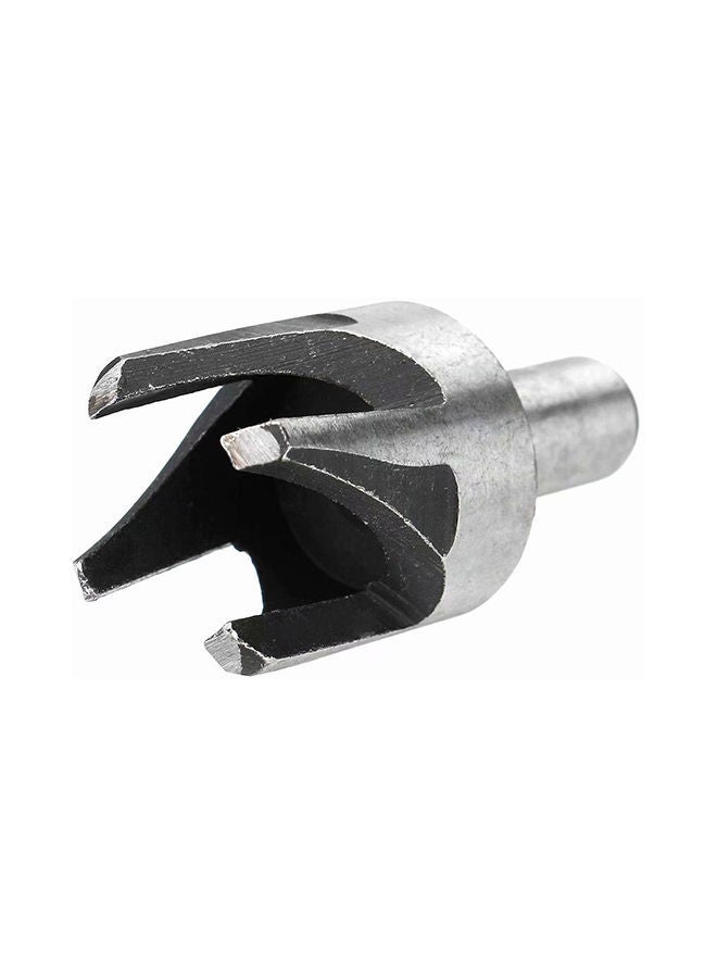 NIBEMINENT 4-Piece Dowel Wood Working Drill Bit Set Silver 10cm - Image 4