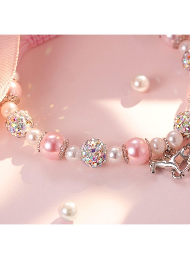 LAMAY Valentine's Day birthday jewelry gift for girls (Horse-Girl-2) - Image 4