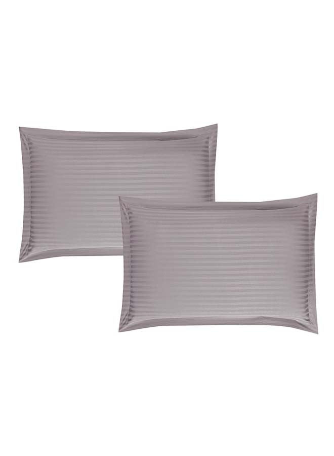 Hours Hours Hotel Comforter Set with Soft and Durable Striped Microfiber Fabric, 5 Pieces, Single Size  - Image 2