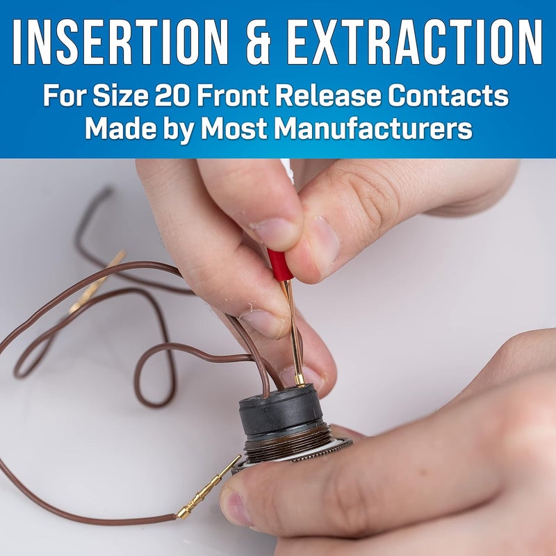 Jonard Tools AR-910672 Insertion and Extraction Tool for Front Release Contacts Size 20 - Image 2