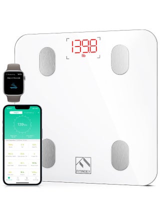 Bluetooth Body Fat Scale, Smart Wireless Digital Bathroom Weight Scale Body Composition Monitor Health Analyzer With Smartphone App For Body Weight, Fat, Water, Bmi, Bmr, Muscle Mass - pzsku/ZF66B78577B4A0BE8F5F9Z/45/_/1725942881/3d165b8e-4fbf-4d21-81cc-f4ece4ef07b8