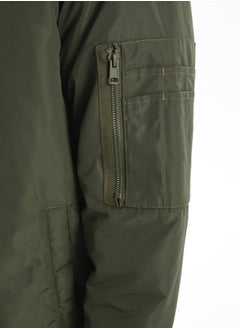 LC WAIKIKI Standard Fit College Neck Men's Bomber Coat  - Image 4
