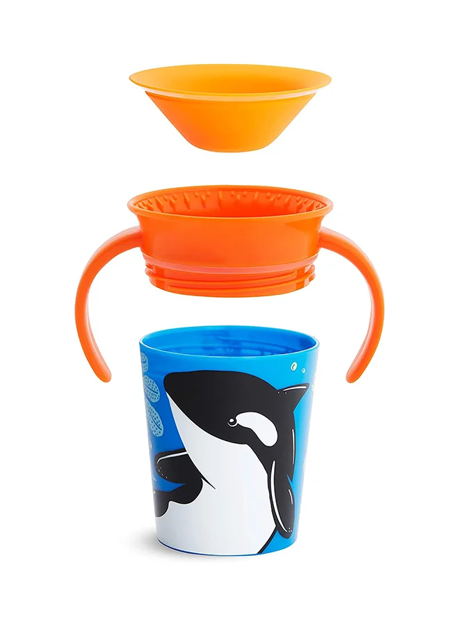 Munchkin Miracle 360 Wildlove Trainer Cup 6 Oz/ 177 Ml Orca