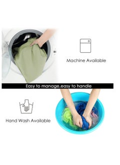 Cuken 115x210cm Sleeping Bag Liner with Storage Bag, Camping Travel Home Bed Sheet, Lightweight Breathable Hotel Compact Sacks (Green)  - Image 3
