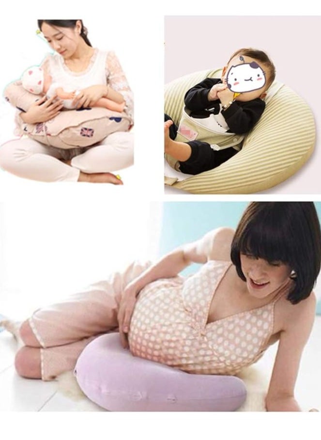 Generic Breastfeeding Pillow + Head Pillow - Multi-Colored  - Image 3