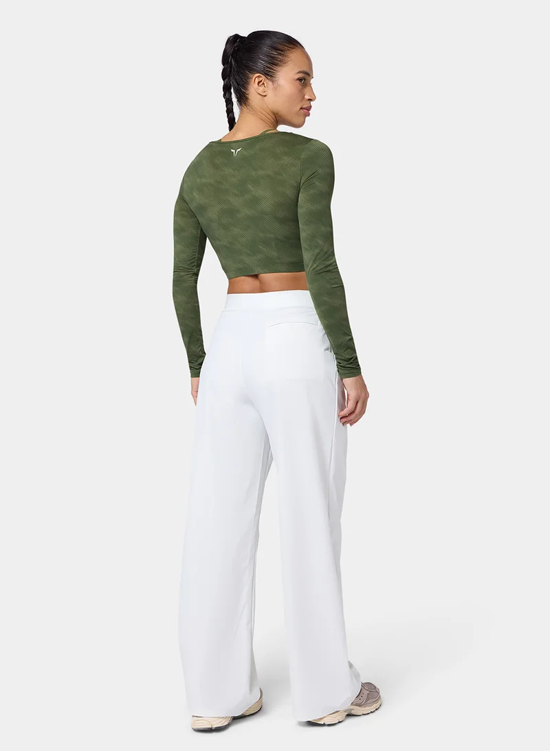 SQUATWOLF Warrior Cropped T-Shirt