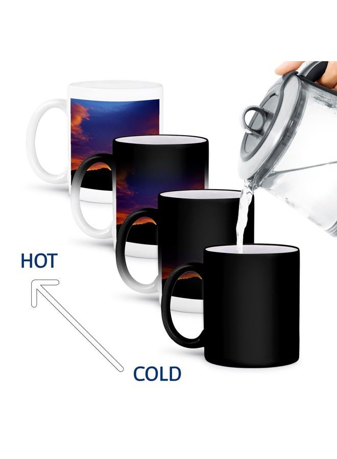 3DROSE mug_26253_3 Colorado Boulder Sunset Over Flatirons Mug, Multicolor, 11 oz - Image 4