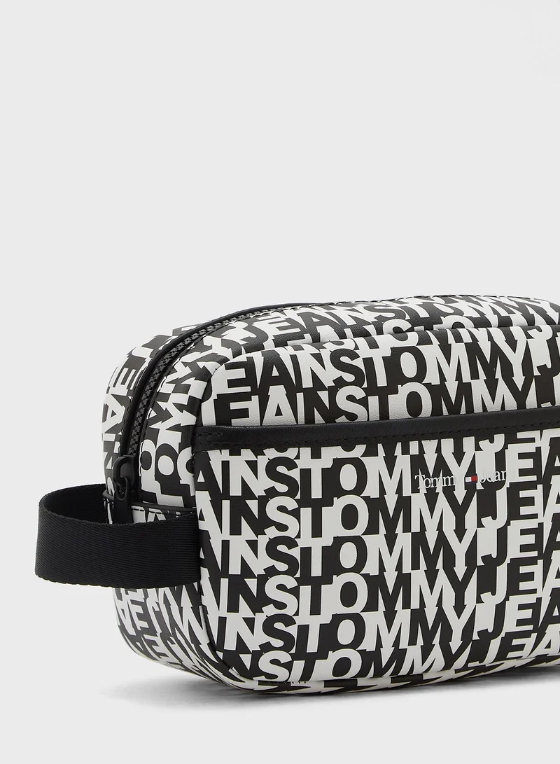 TOMMY JEANS Printed Wash Bag