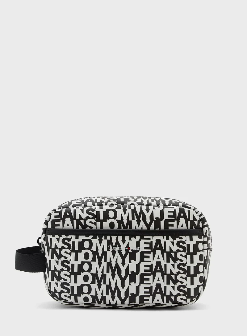 TOMMY JEANS Printed Wash Bag