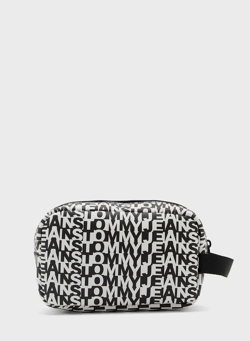 TOMMY JEANS Printed Wash Bag
