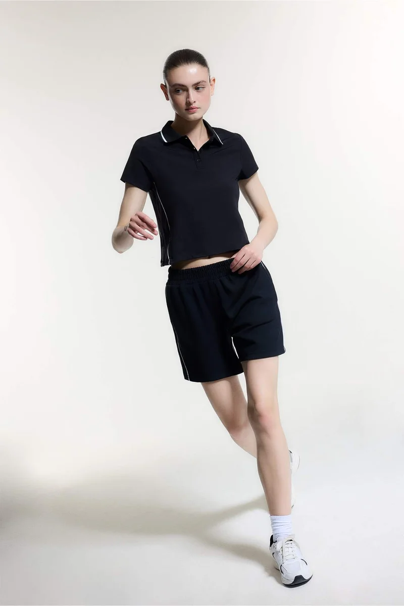 DeFacto Standard Fit Sports Short Leg Modal Shorts