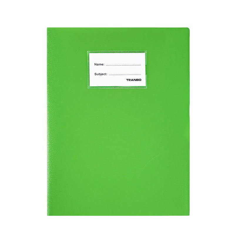 Tranbo/Full Standard Fashion Student Test Paper Storage Folder Fashion Light Color Certificate Collection Office Report Folder - Image 1