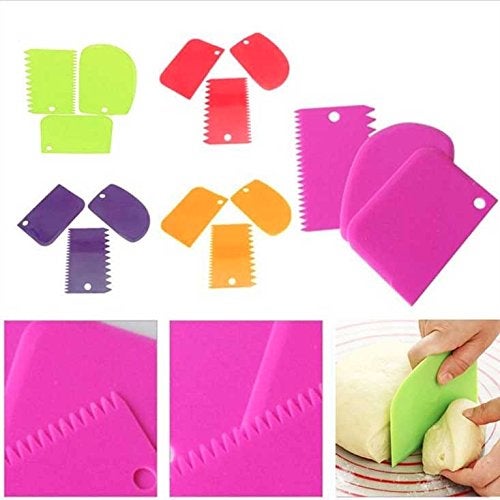 PINDIA Cake Side Designer Scraper decorador pasteles Set of 3 - Image 1