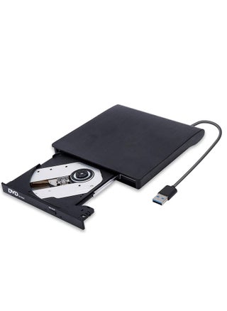 External CD/DVD Drive USB 3.0 CD Player DVD Drive ROM +/-RW Optical Reader Writer Burner for Windows 10/8/7 Linux Mac Laptop Desktop PC MacBook Pro Air iMac Surface Pro Black - pzsku/ZF66C295E3829BC7230B3Z/45/_/1680683971/5cf96b4a-ff5e-455c-9d50-e69caea2340e