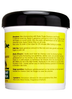 Jamaican Mango & Lime Jamaican Mango & Lime, Locking Firm Hair Wax Extra Hold With Real Beeswax & Honey, 16 Oz  - Image 2