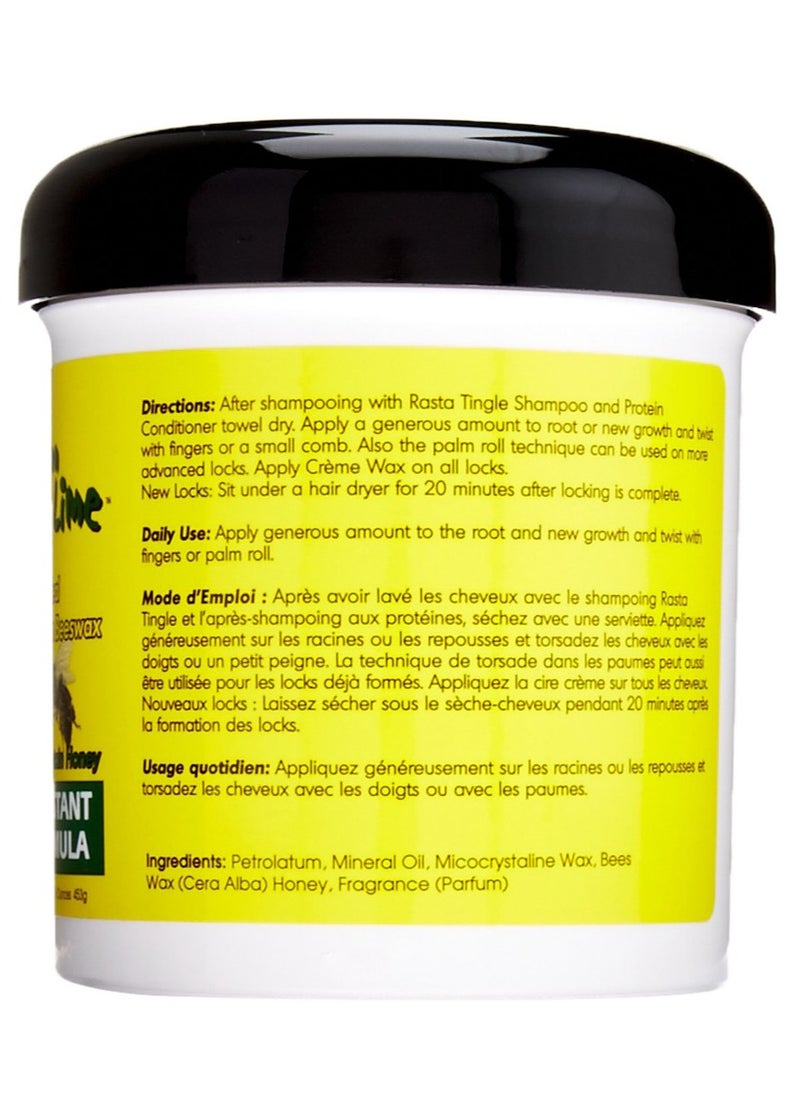 Jamaican Mango & Lime Jamaican Mango & Lime, Locking Firm Hair Wax Extra Hold With Real Beeswax & Honey, 16 Oz  - Image 2