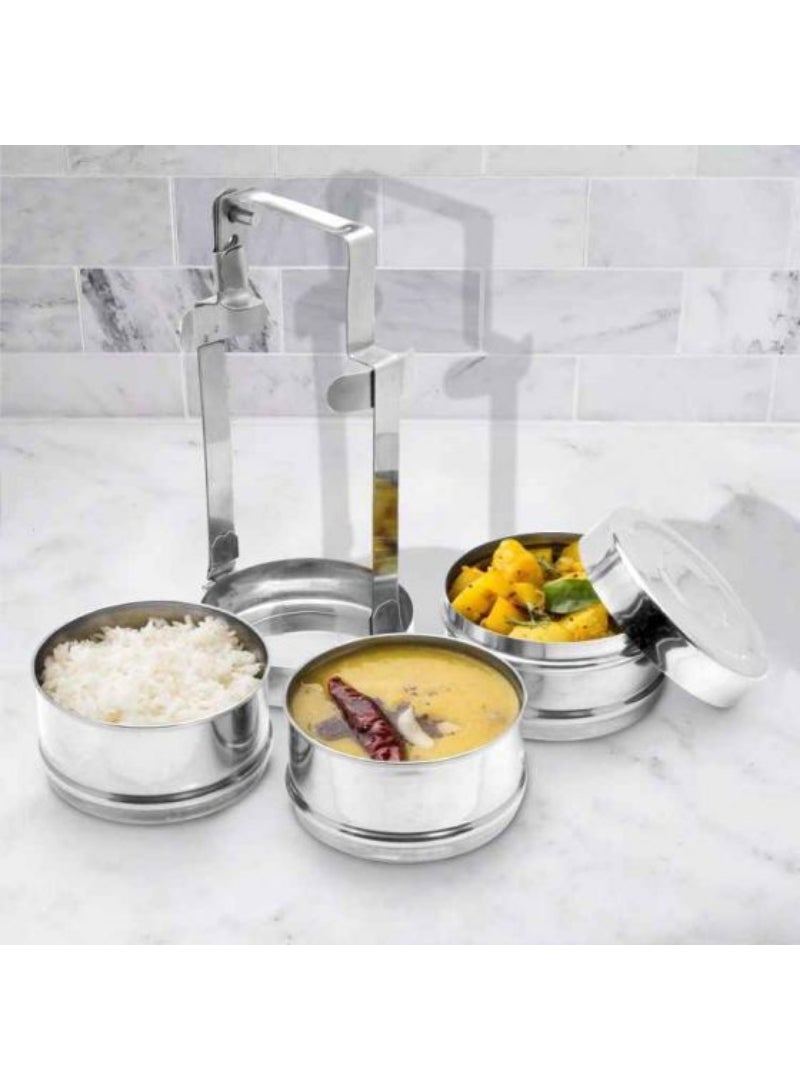 Steel Bombay Tiffin