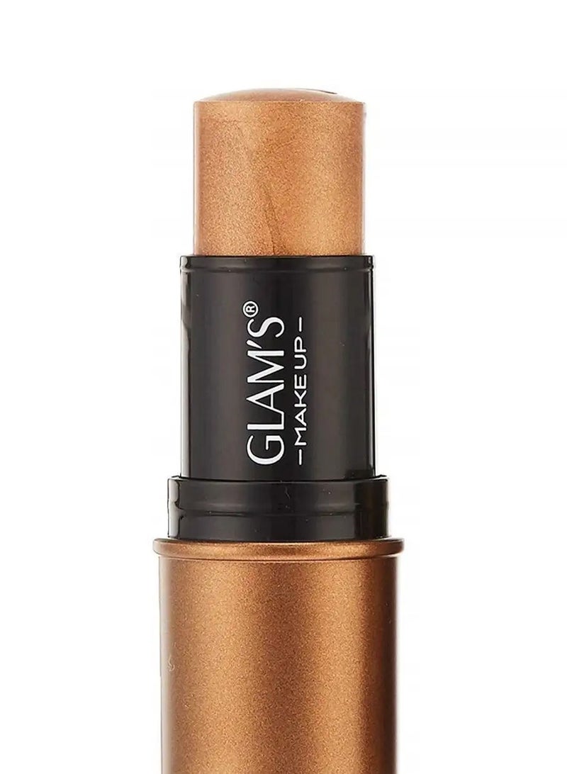 Glam's Face & Shade Matte Highlighter Stick #258 Brown - Image 2