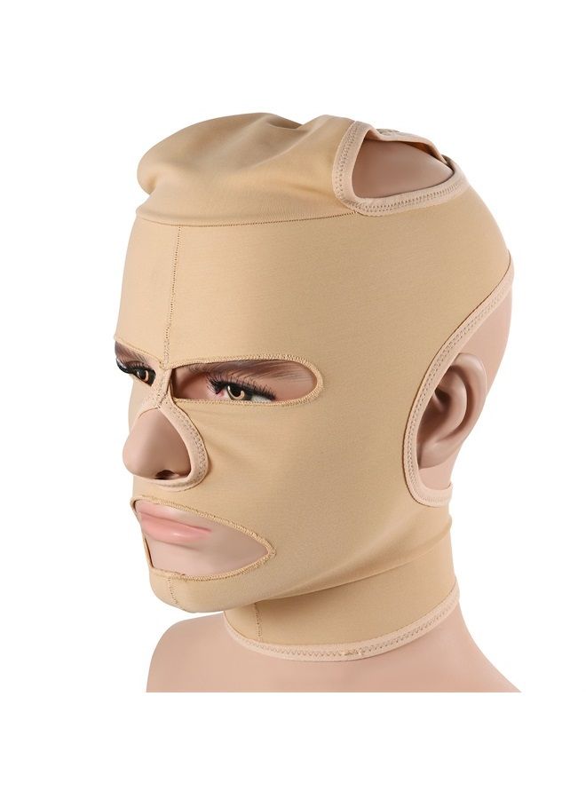 Vtrem Face Strap for Wrinkles Full Face Ultra Thin Chin Slimming Band Anti Wrinkle Lady Facial Anti-Aging Belt, Size M - Image 1