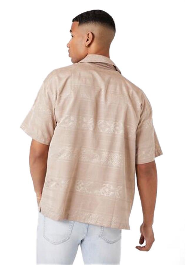 FOREVER 21 Ornate Short-Sleeve Shirt - Image 3