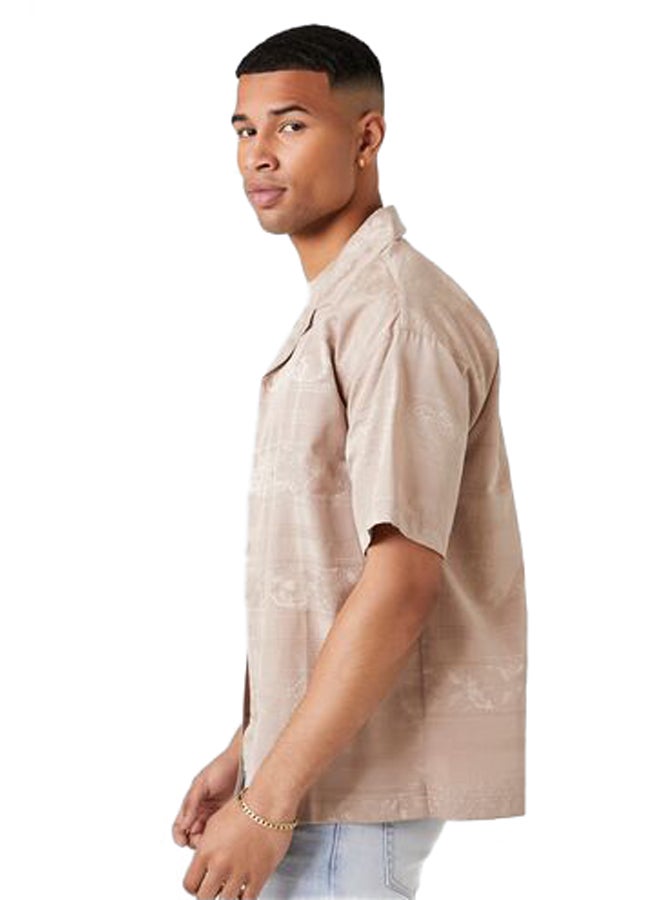 FOREVER 21 Ornate Short-Sleeve Shirt - Image 2