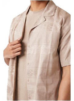 FOREVER 21 Ornate Short-Sleeve Shirt  - Image 5