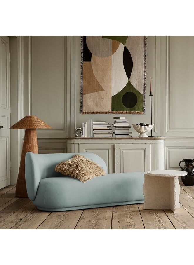 Woodz - Boucle Sofe 2 Seats Mint Green - Image 1