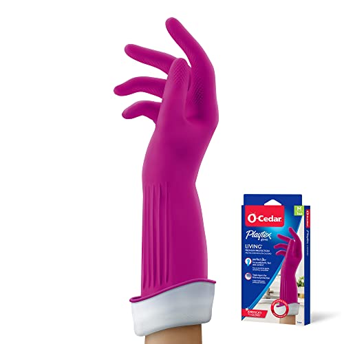 Playtex Living Reuseable Rubber Cleaning Gloves, Premium Protection (Medium, Pack - 1) - Image 1