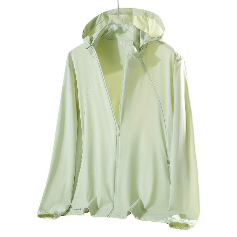 New Store Welfare Summer Couple Hooded Breathable Quick-Dry Cycling Sun Protection Jacket - UV50+