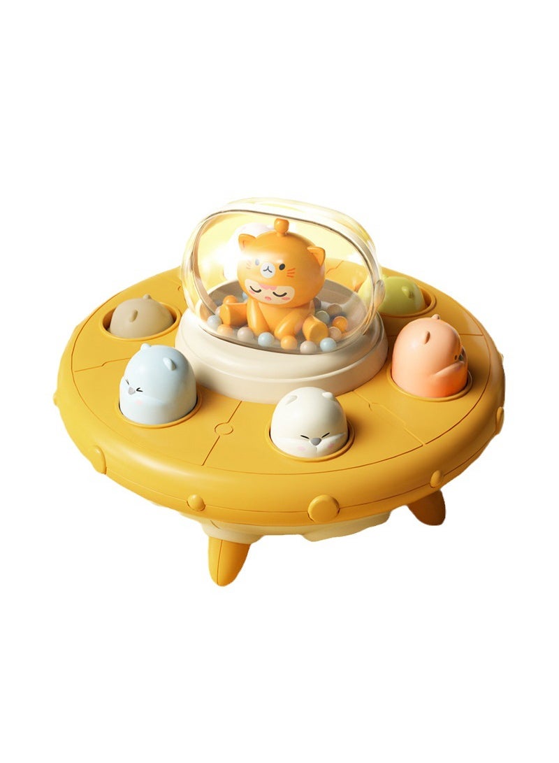 Cute Fun Frisbee Ground Mouse Children's Baby Parent-Child Interactive Desktop Game