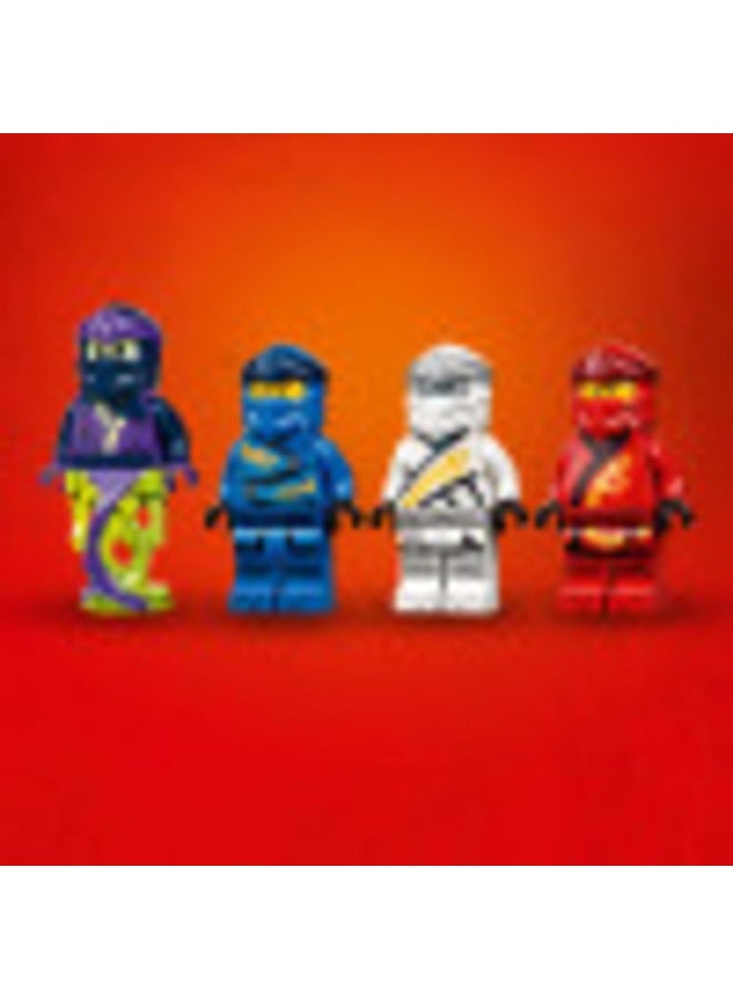 LEGO NINJAGO Legacy Final Flight of Destiny’s Bounty 71749 Ship Playset Building Kit, with Dragon and Jet Ski Toys; New 2021 (147 Pieces) - Image 1