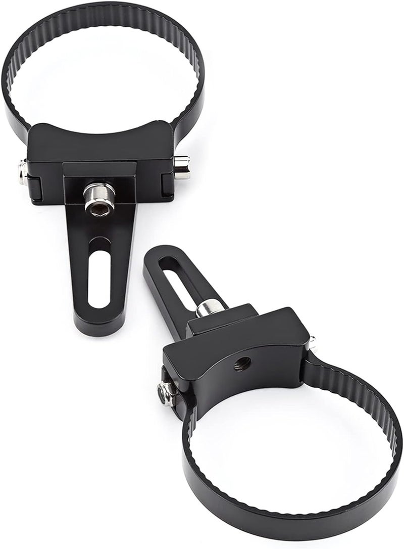 AYNEFY Mounting Bracket Clamps,1-3" Aluminum Tube Bull/Roll Bar Mount Bracket Clamps Holder for Car Truck Off Road LED Work Light (3inch) - Image 4