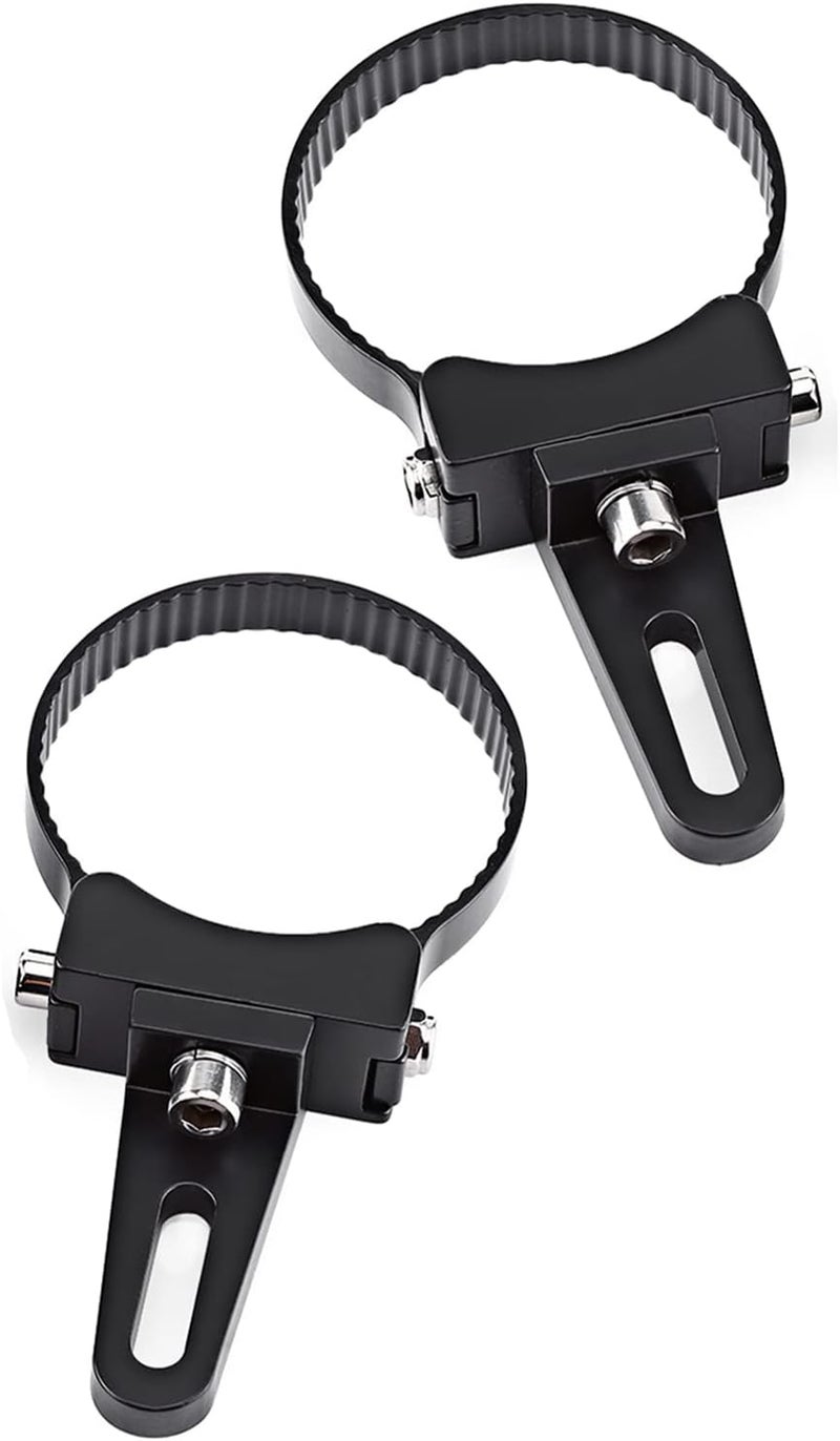 AYNEFY Mounting Bracket Clamps,1-3" Aluminum Tube Bull/Roll Bar Mount Bracket Clamps Holder for Car Truck Off Road LED Work Light (3inch) - Image 3