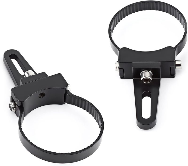 AYNEFY Mounting Bracket Clamps,1-3" Aluminum Tube Bull/Roll Bar Mount Bracket Clamps Holder for Car Truck Off Road LED Work Light (3inch) - Image 2