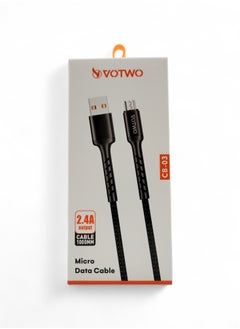 VOTWO Micro cloth fast charging cable from VOTWO  - Image 1