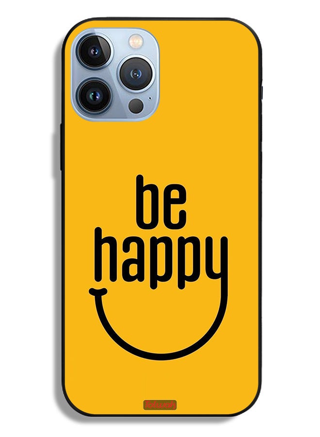 Tolwak Apple iPhone 13 Pro Max Protective Case Be Happy - Image 2