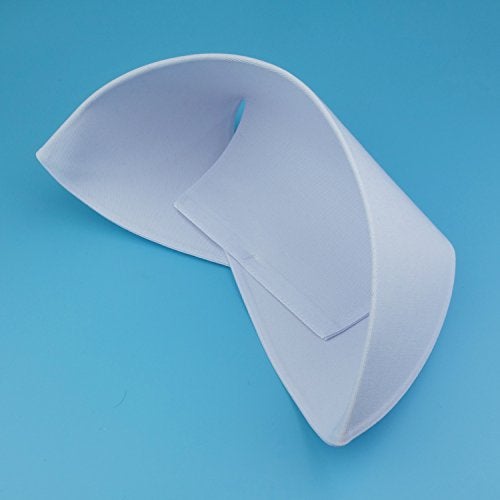Kasteco 2 Pack White Nurse Hat Headband Nurse Cap Costume and 8 Pins - Image 4