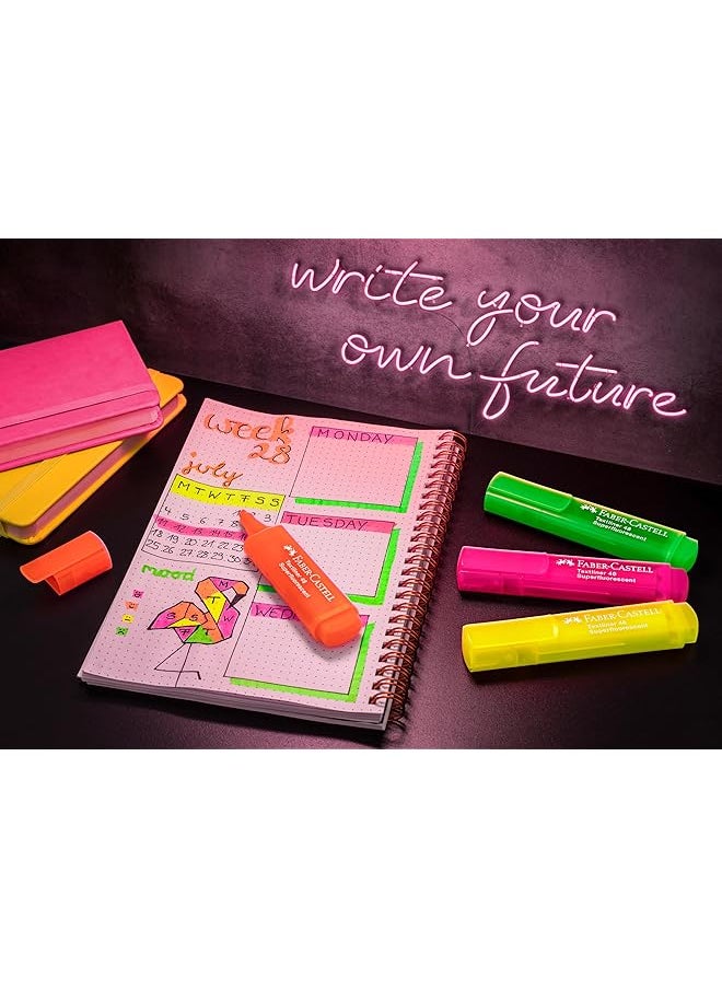 FABER-CASTELL - Ice Textliner Marker Wallet Of 4 - Image 1