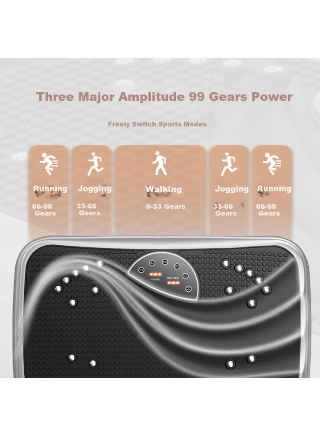 Suncao Sc-fm56 Fat Shaking Machine Lazy Shaker Home Body Sculpting Machine Shaping Slimming Vibration Exercise Fitness Equipment - Image 4
