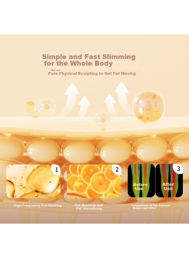 Suncao Sc-fm56 Fat Shaking Machine Lazy Shaker Home Body Sculpting Machine Shaping Slimming Vibration Exercise Fitness Equipment - Image 3