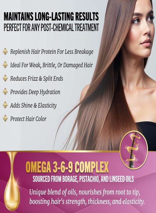 Jenoris Keratin Shampoo for Women, Moisturizing Shampoo for Keratin Treated Hair, With Natural Omega Oils, Salon Professional, Paraben & SLS Free, for Dry & Damaged Hair, 16.9 Fl Oz - Image 5