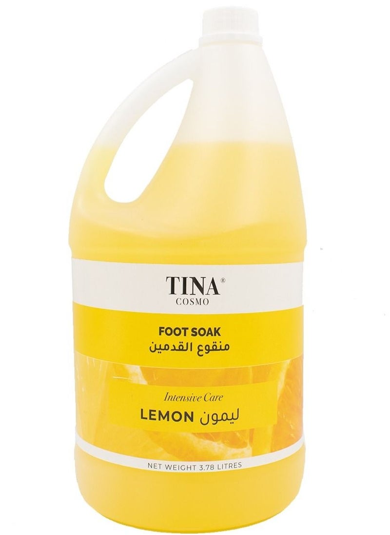 Tina Cosmo Foot Soak Lemon 3.78L  - Image 1