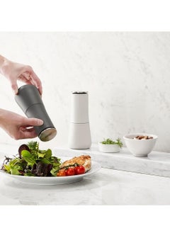 Joseph Joseph Joseph Joseph - 95036 Joseph Joseph Milltop Salt and Pepper Grinder Set with Adjustable Grind Size Coarseness, Dark Gray/White,  - Image 5
