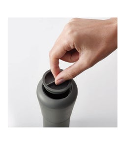 Joseph Joseph Joseph Joseph - 95036 Joseph Joseph Milltop Salt and Pepper Grinder Set with Adjustable Grind Size Coarseness, Dark Gray/White,  - Image 4