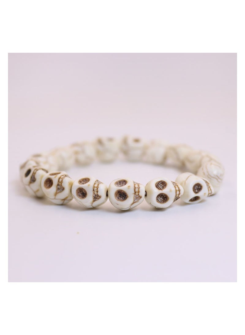 Men's Bracelet, Retro Style Fashionable Bracelet, Artificial Stone  - Image 2